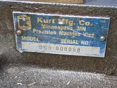 USED KURT MFG CO D60