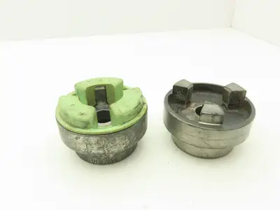 Magnaloy Model 400 Flex Coupling Hub Aluminum 1" Bore 	1/4" Keyway Set