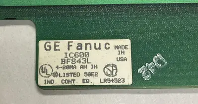 USED GE FANUC IC600BF843L