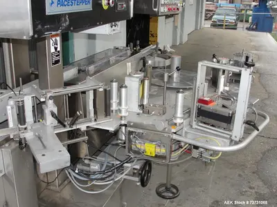 Used NEW JERSEY MACHINE CO PACESTEPPE Pressure Sensitive Labelers Illinois US | Aaron Equipment #1515454