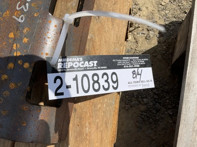 Used WOLVERINE QMP1-16-10T QUICK ATTACH MOUNTING PLATE Misc Construction Attachements Michigan US | Miedema Asset Management Group #1325602