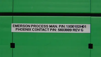 Emerson / Phoenix Contact 1X00102H01 Ovation Power Distribution Module R G Used