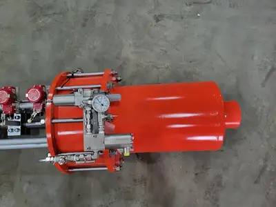 USED HP VALVES/KEY VALVE TECHNOLOGIES P200-450RA