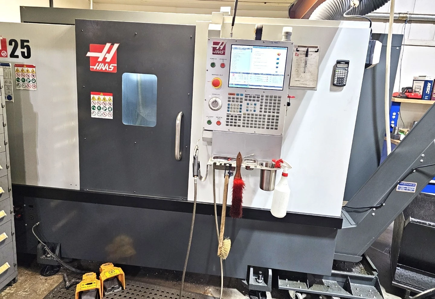2021 HASS ST-25 CNC TURNING CENTER WITH HASS NEXGEN CNC CONTROL