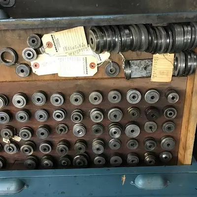 9127-150 Antique Vintage Turks Head Engraved & Forming Rolls Collection of 1,750