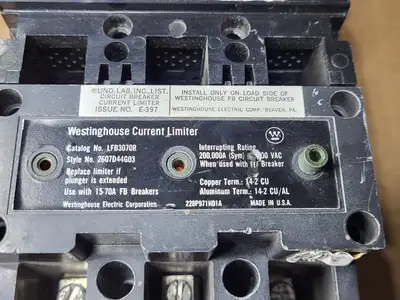 USED WESTINGHOUSE FB3070S