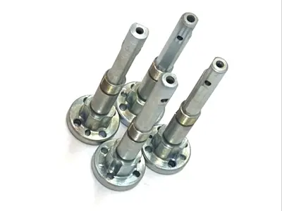 Stainless Steel Flanged Mount | Rotary Shaft 3" Precision Machined LOT OF 4 - New Other