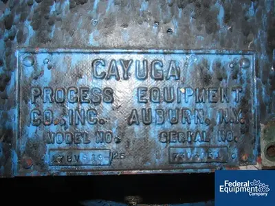 USED CAYUGA 20 HP CAYUGA DISPERSER, S/S