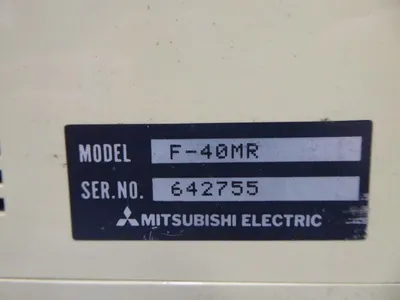 Mitsubishi F-40MR Programmable Controller Used