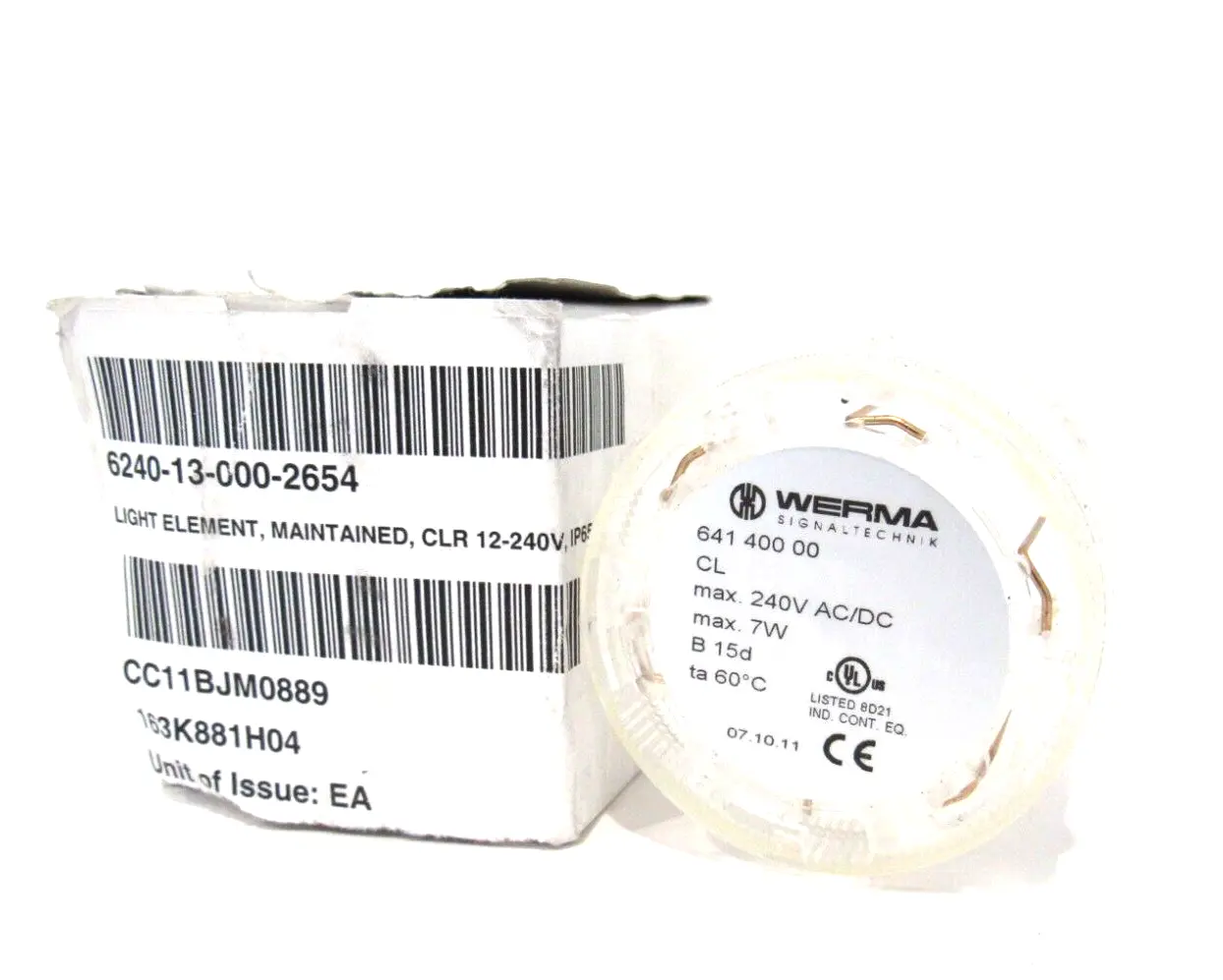 NEW WERMA 641 400 00 LIGHT ELEMENT 64140000
