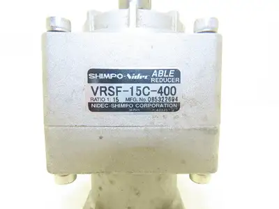 Shimpo-Nidec VRSF-15C-400 Able Reducer 15:1 Ratio Inline Servo Gearhead