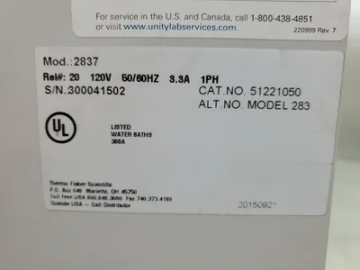 Used Thermo Scientific _UNKNOWN_ Lab Water Baths South Carolina US | Palmetto Automation #1541630