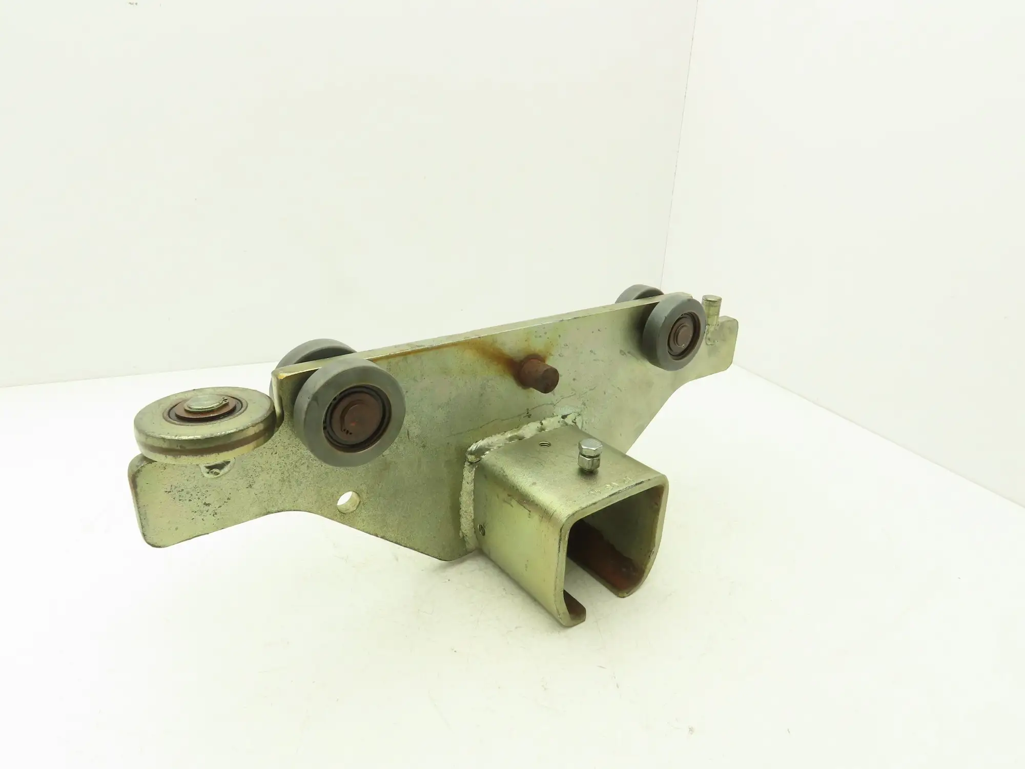 Spanco 1000Lb 1/2 Ton Overhead Bridge Crane End Truck  *Missing Wheel*