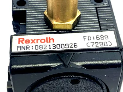 0821300926 | Bosch Rexroth  Pneumatic Filling Valve - Used