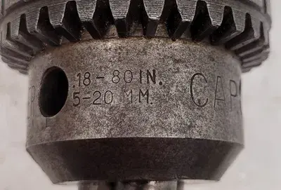 USED JACOBS TAPER CHUCK - 36 PD – 3 TAPER