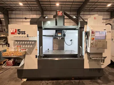 Used 2020 HAAS VF-5SS Vertical Machining Centers Ohio US | Toolquip, Inc. #1455727