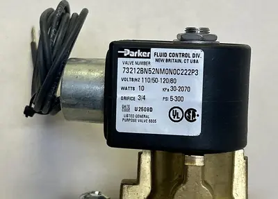 New | in-Stock PARKER 73212BN52NM0N0C222P3 Solenoid Valves Ohio US | Surplus Asset Holdings #1241012