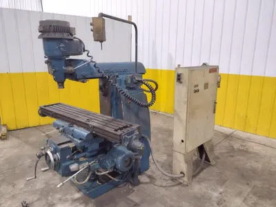CINCINNATI HORIZONTAL MILL WITH BRIDGEPORT HEAD: YOBRO #24332