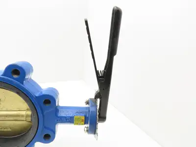 C&C Industries B148-GRC Butterfly Valve 6" Stainless Disc 200 PSI A536 DN150