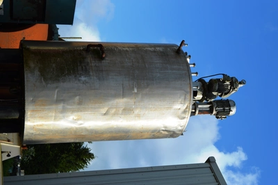 5,000L S/S Jktd Anchor Combination Mixer