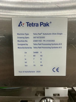 Used TETRA PAK PX-31503302 Vertical Form Fill Sealing Machines (VFFS) Ohio US | Equipment Recovery Corp. #1331383