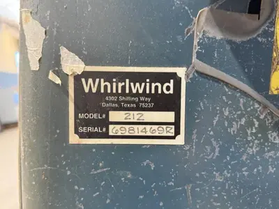 Used WHIRLWIND 212R Woodworking Saws Pennsylvania US | RT Machine Company #1418260