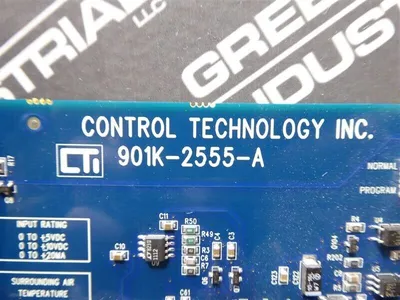 Control Technology Inc. 901K-2555-A Simatic 16 Channel Analog Input Module Used