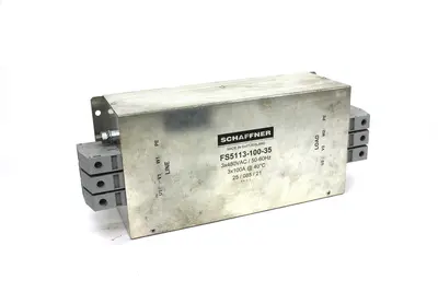Schaffner FS5113-100-35 Line Filter, 480V AC