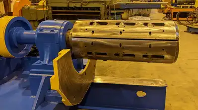 32" x 5.00" x 10,000# Stamco Slitting Line