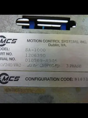 USED MCS SA-1000