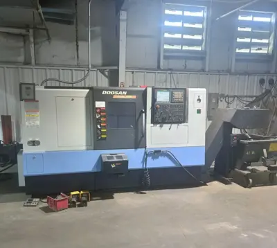 2013 DOOSAN PUMA 240MC CNC Lathes | Olympia Technical Services (2)