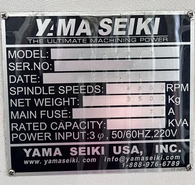 USED 2006 YAMA SEIKI GA-2000