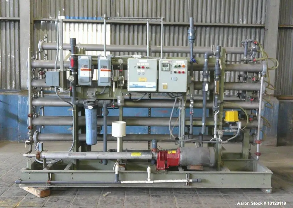 Used Water Services Corp. Reverse Osmosis Filtration System | 12 Tube Industrial RO Water System