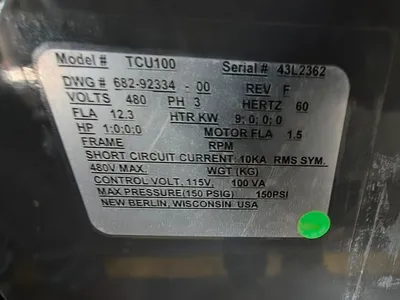 Used APPLICATION ENGINEERING CORP TCU100 Temperature Controls South Carolina US | ESS Industrial Equipment Sales #1259595
