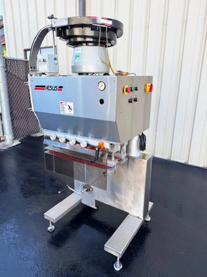 AESUS 8-Spindle Inline Screw Capper with Cap Sorter