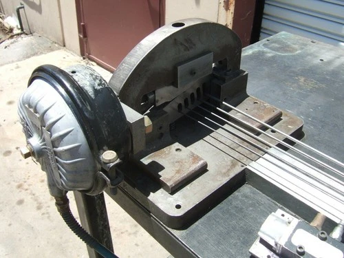 Wire Pin Cutter Machine Pneumatic Punch Cable Punching Cutting