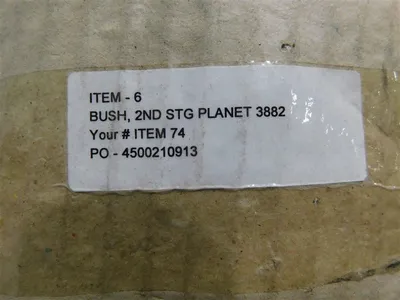 Unbranded 4500210913 Planetary Gear Journal Bearings OD 6.492 in ID 5.906 in New