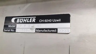 Buhler 8.5 cuft Stainless Steel Plow Mixer