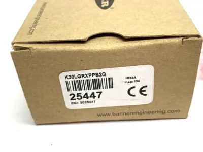 New | in-Stock Banner Engineering Core Series 30mm EZ-LIGHT: 2-Color Indicator w/ DCS 25447 Light Sources / LED Michigan US | Maverick Industrial Sales #1406491