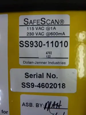 USED DOLAN-JENNER INDUSTRIES SS930-11010
