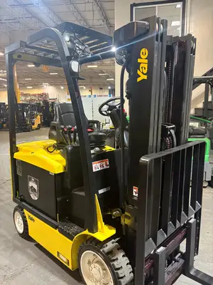 Used 2020 Yale ERC050VGN 4-Wheel Sit down Electric Counterbalance Forklifts New York US | United Lift #1446698