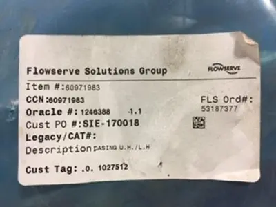 Ingersoll Rand 6GT Feedwater Pump Case (NEW)