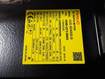 USED 2018 FANUC A06B2272B605