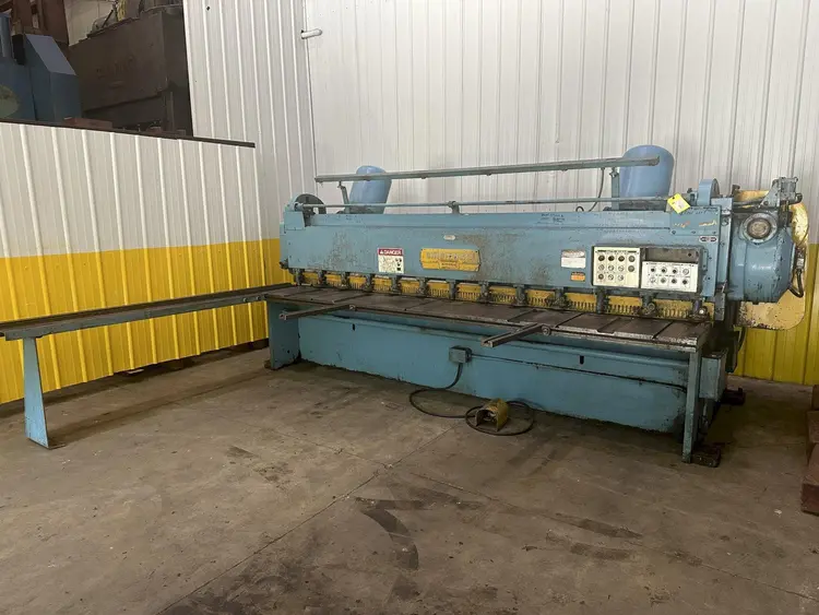 Used CINCINNATI INC 1412 AUTOSHEAR Power Squaring Shears (Inch) Ohio US | Yoder Brothers machinery #92095