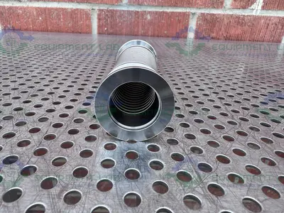 Stainless Steel Bellows Flexible Vacuum Hose 5" w/ KF25 Fitting