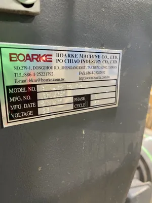 Used BOARKE MACHINE CO BKM52103NRK Wide Belt Sanders Ohio US | HGR 24 #1006500