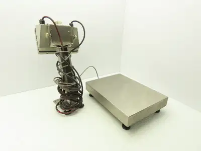 Mettler Toledo BBA226 Digital Scale w/Pedestal 11-3/4"x 15-3/4" Base 100lbs Max