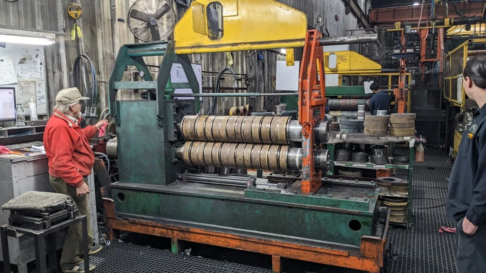 Used Herr-Voss & Cincinnati 60-in / 50,000-lb Slitting Line Slitters & Slitting Lines Quebec CA | Machineco #1256444