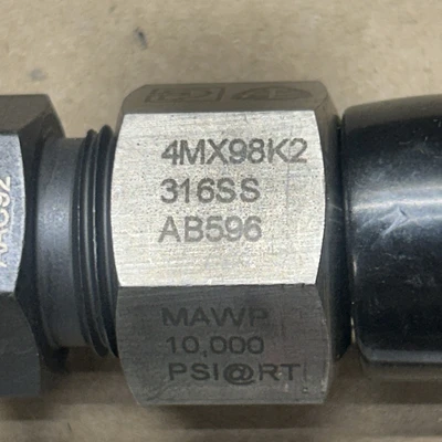 New | in-Stock Parker 4MX98K2 Valves/Fittings Indiana US | J&J Industrial Supply #783746