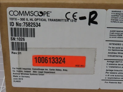 Used COMMSCOPE _UNKNOWN_ Network Cards | OCO Industrial #1621894